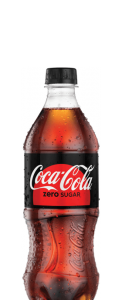 Coke Zero bottle