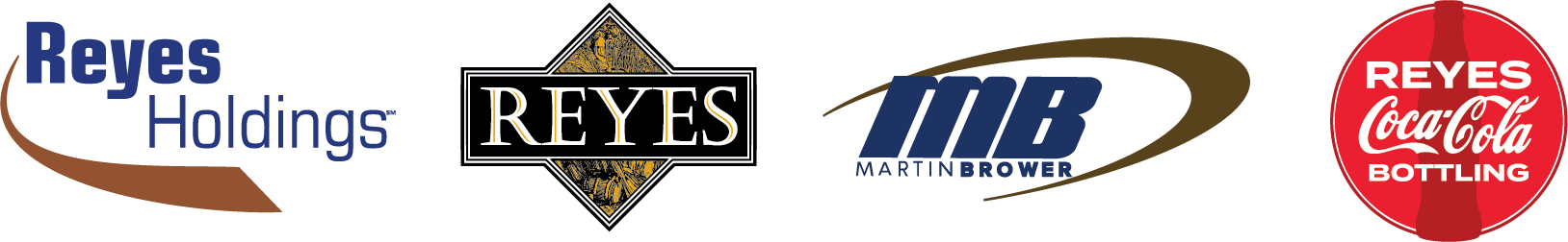 Reyes Family of Businesses logoband in full color.