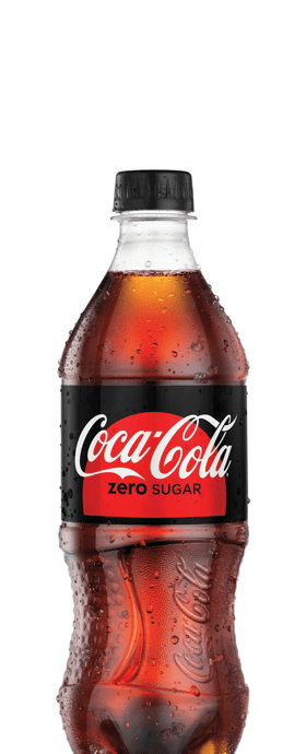 Coke Zero bottle Coke Zero bottle