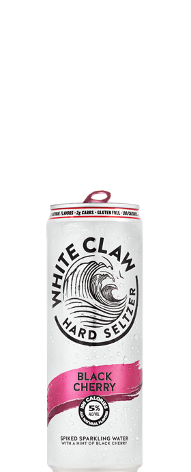 White Claw can White Claw can