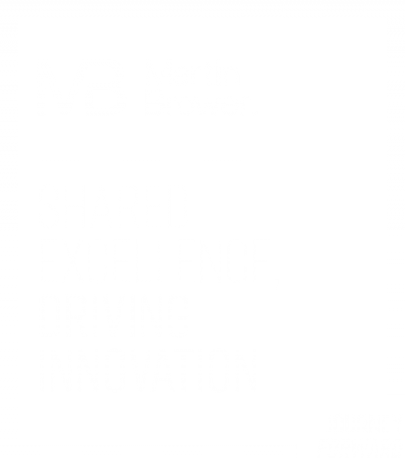 Shared excellence driving innovation - MB Martin Brower. Journey Forward